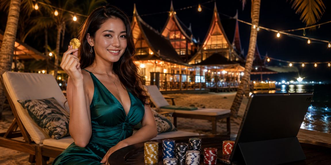 Suasana hiburan kasino di Sarawak Malaysia